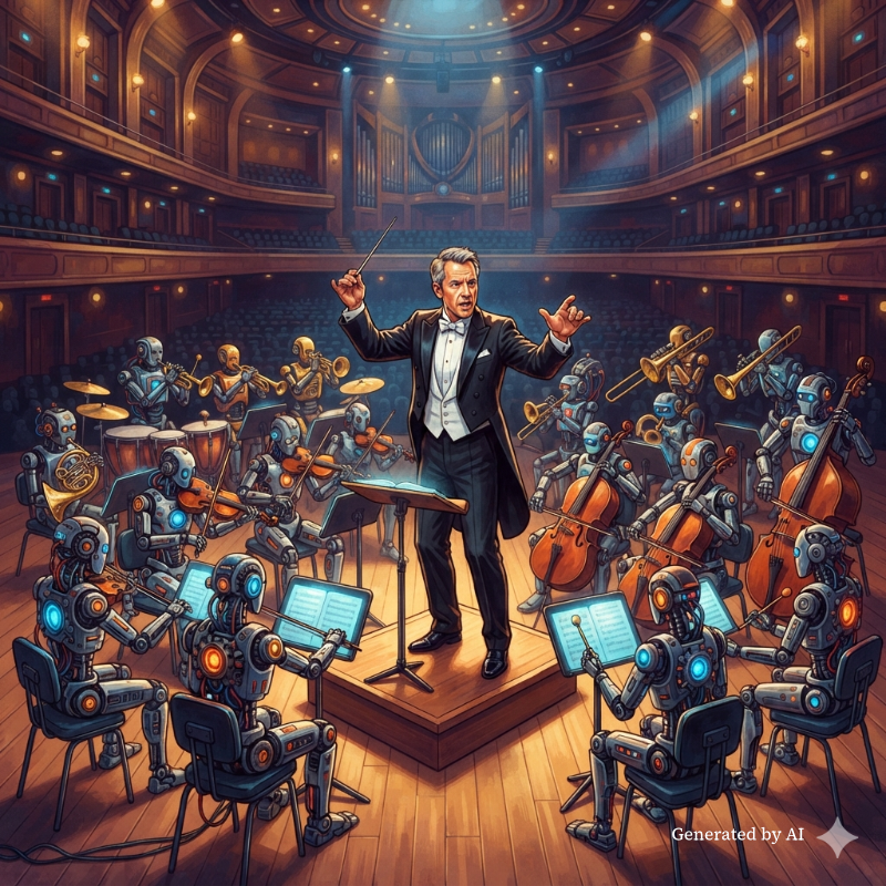 A round of applause, please, for the orchestrators